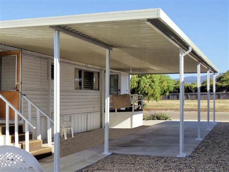 attaching a metal awning to the house|backyard awning attached to house.